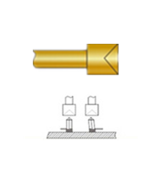 杯頭探針、探針用法圖、探針原理圖、測(cè)試探針圖片