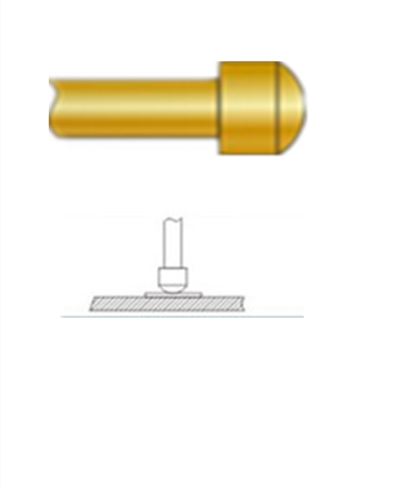 圓頭探針、探針用法圖、探針原理圖、測(cè)試探針圖片