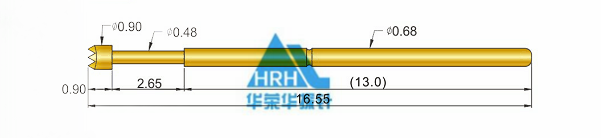 p50測(cè)試探針尺寸、50min測(cè)試探針尺寸、測(cè)試探針規(guī)格